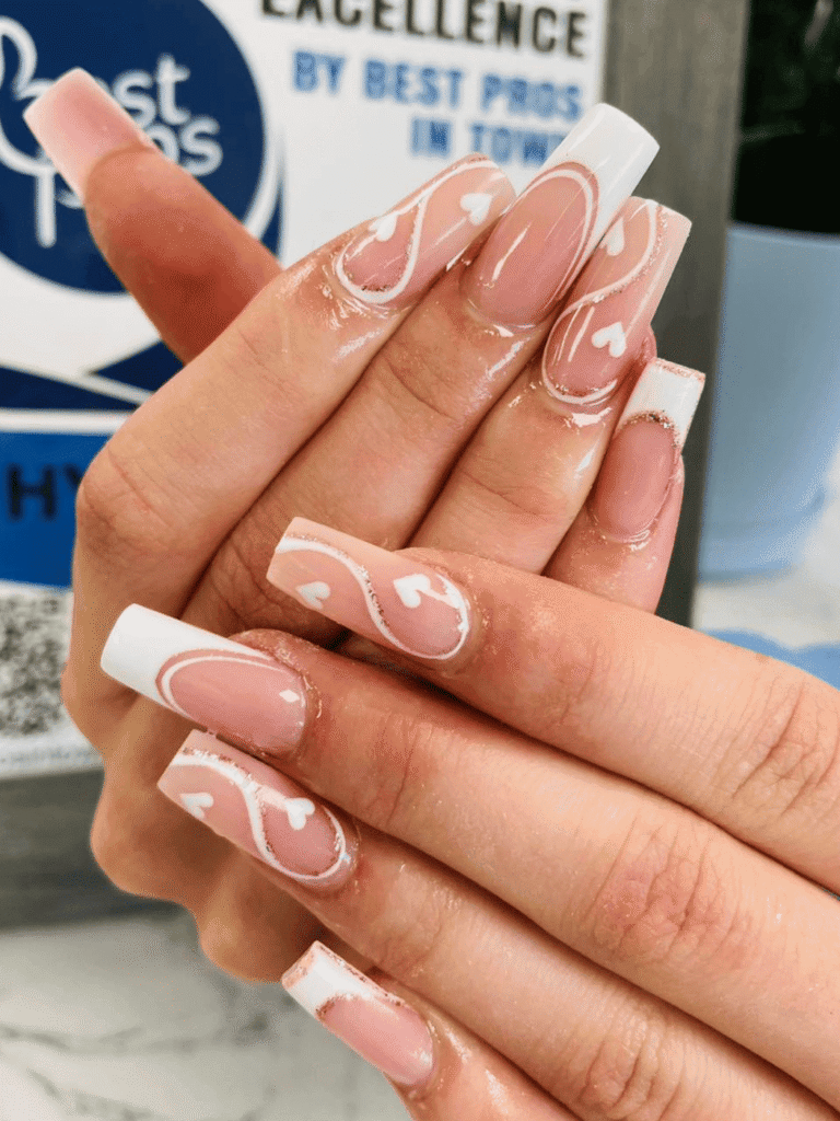 Classic french manicure Hy Nails Inc Cambridge